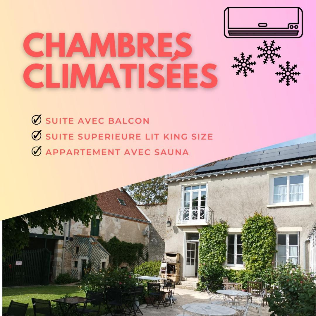 Le Relais Des Roses- Chambres D'Hotes Vatan Экстерьер фото
